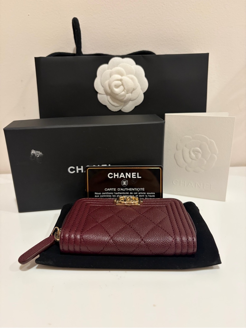 Chanel Boy Coin Purse